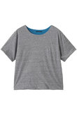 bicolor reversible T Tシャツ