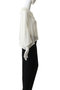 pleats collar wide shirt シャツ ミズイロインド/mizuiro ind