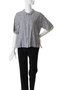 print half slv shirt シャツ ミズイロインド/mizuiro ind