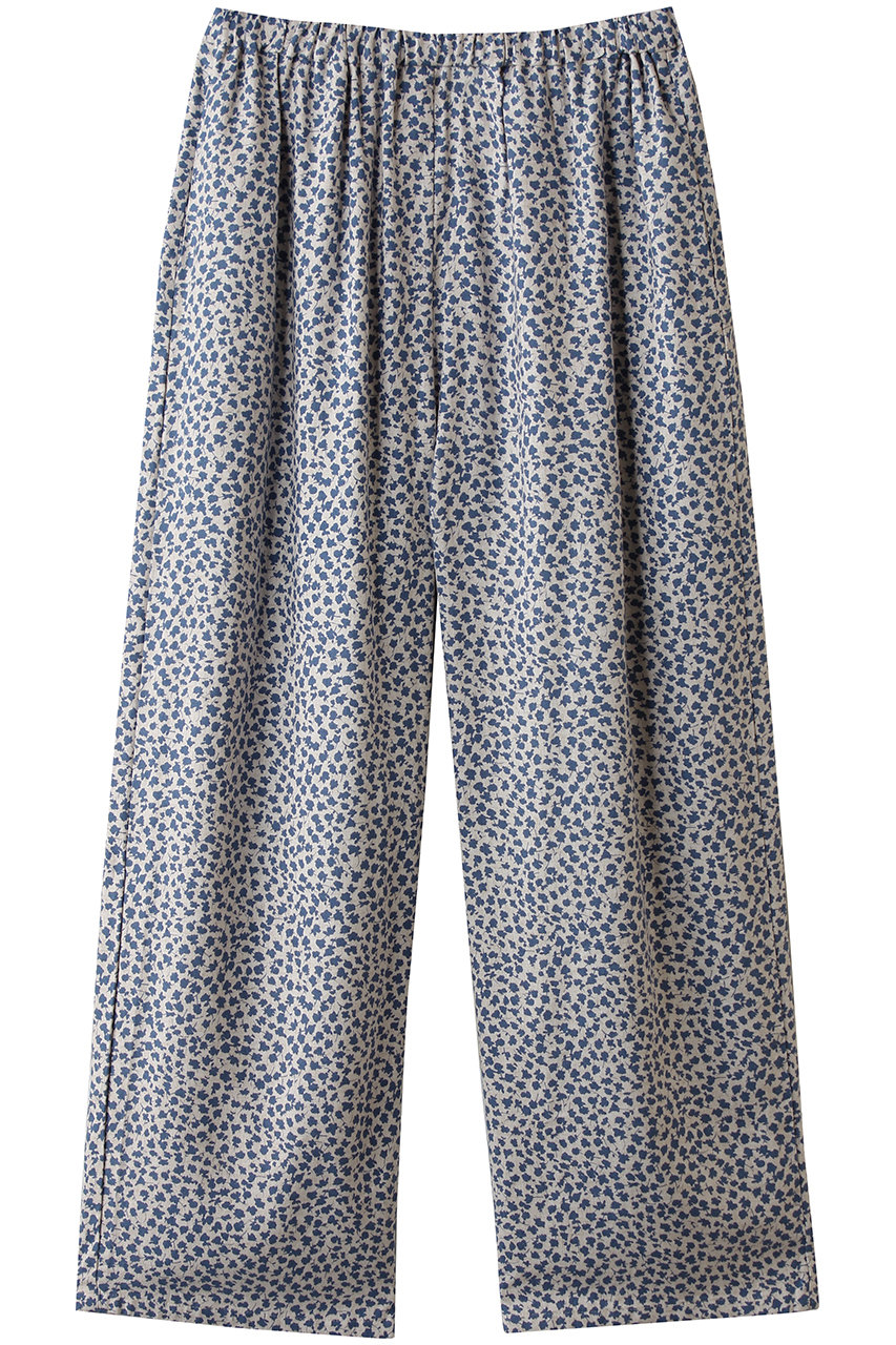 ミズイロインド/mizuiro indのprint easy PT パンツ(blue/2-260111)
