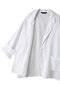 linen wide shirt JK ジャケット ミズイロインド/mizuiro ind