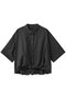 half slv ballon shirt シャツ ミズイロインド/mizuiro ind c.grayA