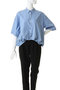 half slv ballon shirt シャツ ミズイロインド/mizuiro ind