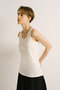 basic tank top トップ ミズイロインド/mizuiro ind
