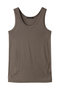 basic tank top トップ ミズイロインド/mizuiro ind c.gray