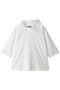 drape collar P/O プルオーバー ミズイロインド/mizuiro ind off white