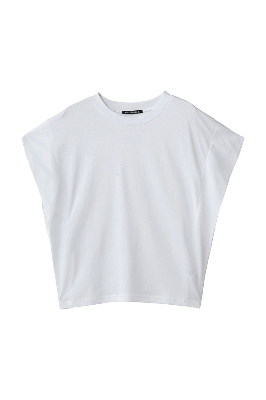 ミズイロインド/mizuiro indのshoulder tuck N/S P/O プルオーバー(white/2-210147)