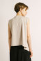 V neck asymmetry N/S P/O プルオーバー ミズイロインド/mizuiro ind