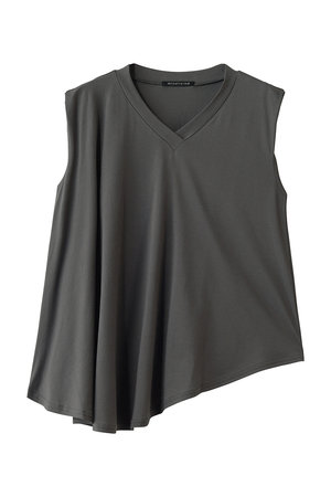 ミズイロインド/mizuiro indのV neck asymmetry N/S P/O プルオーバー(110100/110101)