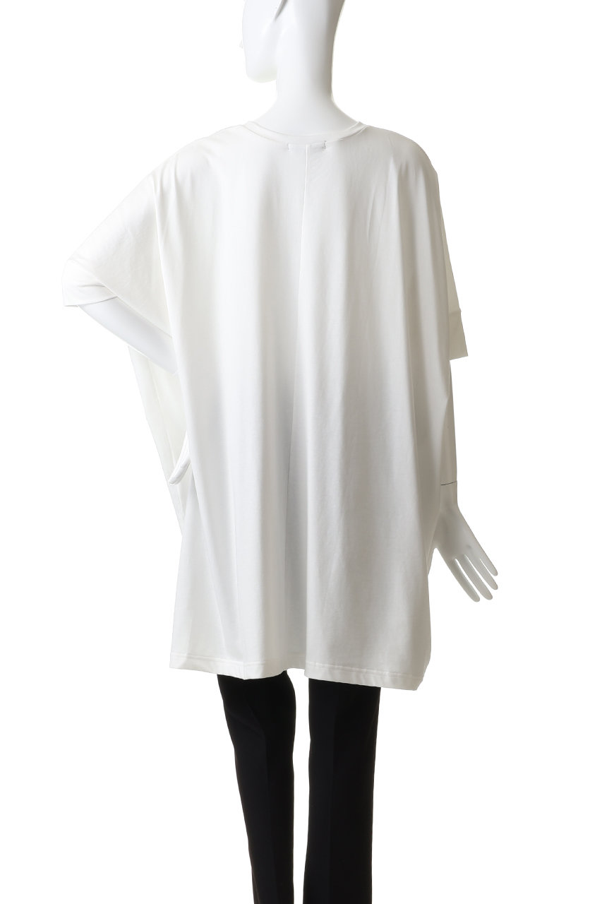 mizuiro ind(ミズイロインド)｜wide crew neck tunic チュニック/off