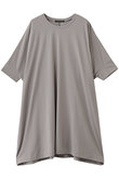 wide crew neck tunic チュニック