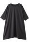 wide crew neck tunic チュニック ミズイロインド/mizuiro ind c.gray