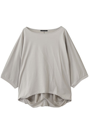 ミズイロインド/mizuiro indのboat neck cocoon P/O プルオーバー(110100/110102)