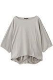 boat neck cocoon P/O プルオーバー