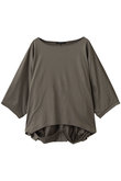 boat neck cocoon P/O プルオーバー