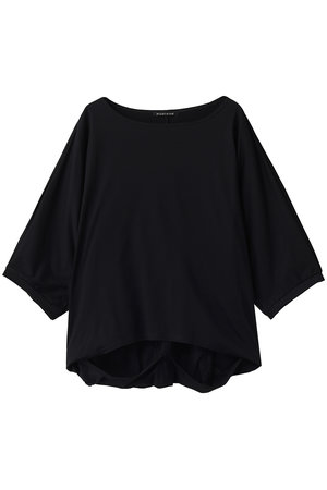 ミズイロインド/mizuiro indのboat neck cocoon P/O プルオーバー(110100/110102)
