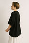gather slv wide T Tシャツ ミズイロインド/mizuiro ind