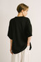 gather slv wide T Tシャツ ミズイロインド/mizuiro ind