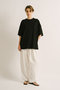 gather slv wide T Tシャツ ミズイロインド/mizuiro ind
