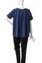 flare crew neck T Tシャツ ミズイロインド/mizuiro ind