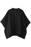 cotton linen stand collar wide shirt シャツ