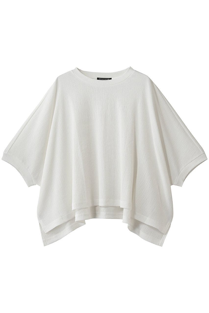 ミズイロインド/mizuiro indのcrape wide P/O プルオーバー(off white/2-210145)