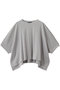 crape wide P/O プルオーバー ミズイロインド/mizuiro ind l.gray