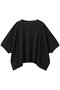 crape wide P/O プルオーバー ミズイロインド/mizuiro ind black