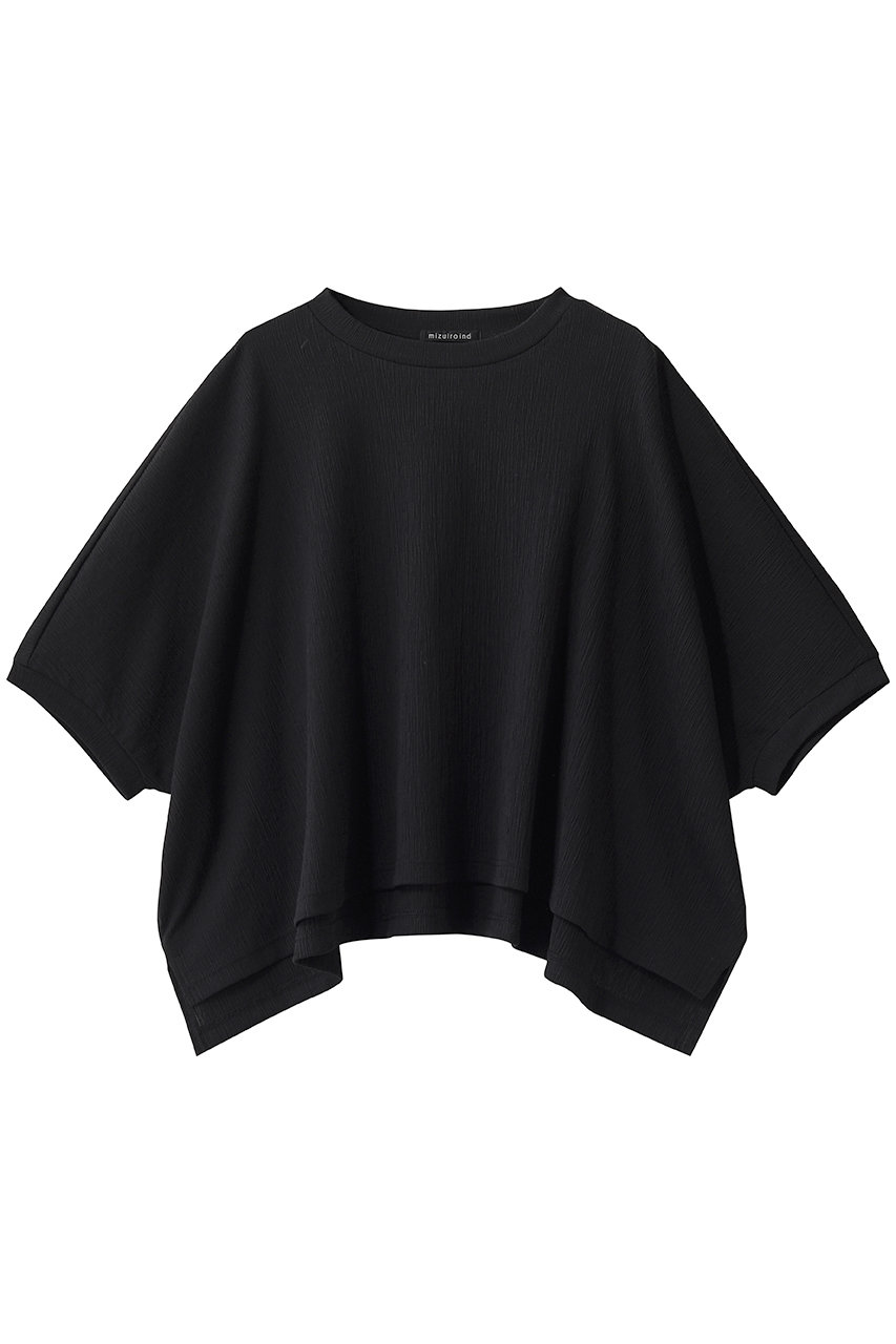 ミズイロインド/mizuiro indのcrape wide P/O プルオーバー(black/2-210145)