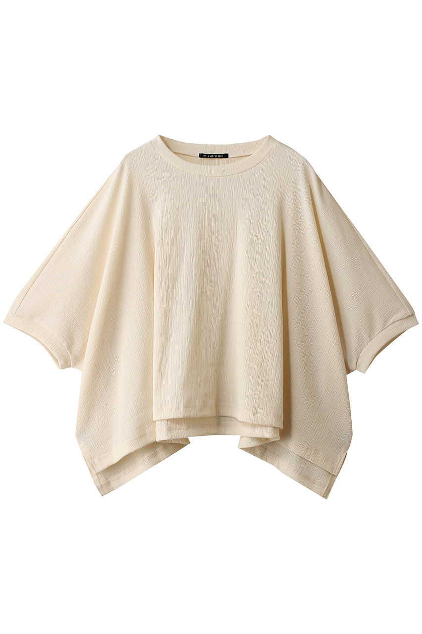 ミズイロインド/mizuiro indのcrape wide P/O プルオーバー(ivory/2-210145)