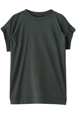ミズイロインド/mizuiro indのfrill slv crew neck P/O プルオーバー(110400/110402)