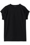 frill slv crew neck P/O プルオーバー ミズイロインド/mizuiro ind black