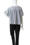 stripe no collar ballon P/O プルオーバー ミズイロインド/mizuiro ind