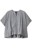 stripe no collar ballon P/O プルオーバー