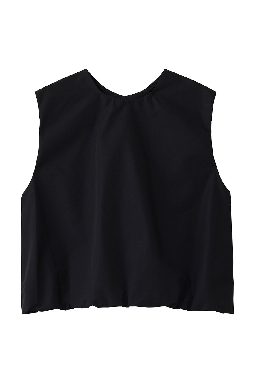 ミズイロインド/mizuiro indのballon hem N/S P/O プルオーバー(black/2-230139A)