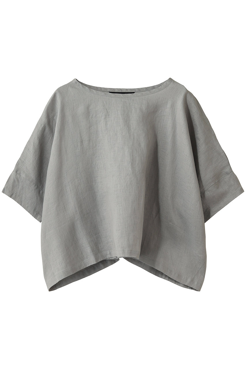 ミズイロインド/mizuiro indのlinen wide P/O プルオーバー(l.gray/2-230146)