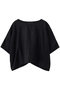 linen wide P/O プルオーバー ミズイロインド/mizuiro ind black