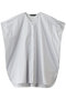 V neck wide tunic shirt シャツ ミズイロインド/mizuiro ind l.gray