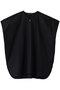 V neck wide tunic shirt シャツ ミズイロインド/mizuiro ind black