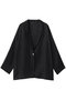 linen shirt JK ジャケット ミズイロインド/mizuiro ind black