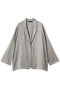 linen shirt JK ジャケット ミズイロインド/mizuiro ind l.gray