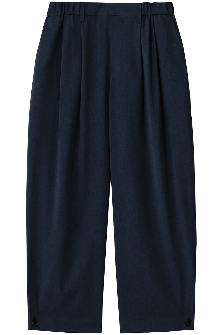 ミズイロインド/mizuiro indのtuck hem cocoon PT パンツ(b.gray/2-260103A)