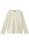 tricot long slv crew neck T Tシャツ ミズイロインド/mizuiro ind ivory