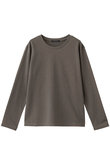 tricot long slv crew neck T Tシャツ