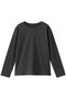tricot long slv crew neck T Tシャツ ミズイロインド/mizuiro ind c.gray