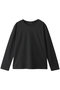tricot long slv crew neck T Tシャツ ミズイロインド/mizuiro ind black