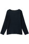 pleats like crew neck P/O プルオーバー ミズイロインド/mizuiro ind navy