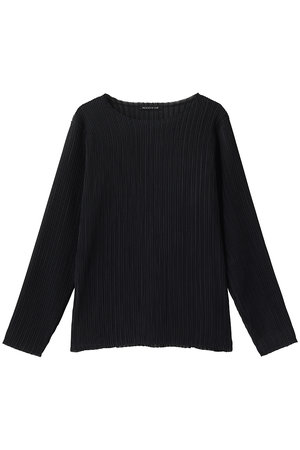 ミズイロインド/mizuiro indのpleats like crew neck P/O プルオーバー(110100/110103)