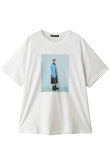 photo print T Tシャツ