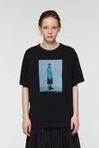 photo print T Tシャツ